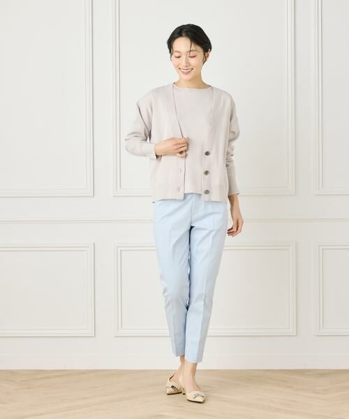 7-IDconcept / セブンアイディーコンセプト ニット・セーター | 《大きいサイズ》ノースリーブニットプルオーバー | 詳細11