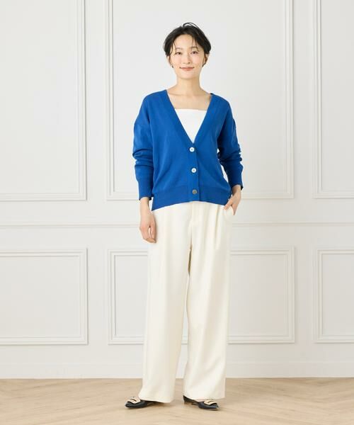 7-IDconcept / セブンアイディーコンセプト カーディガン・ボレロ | Ｖネックカーディガン | 詳細2