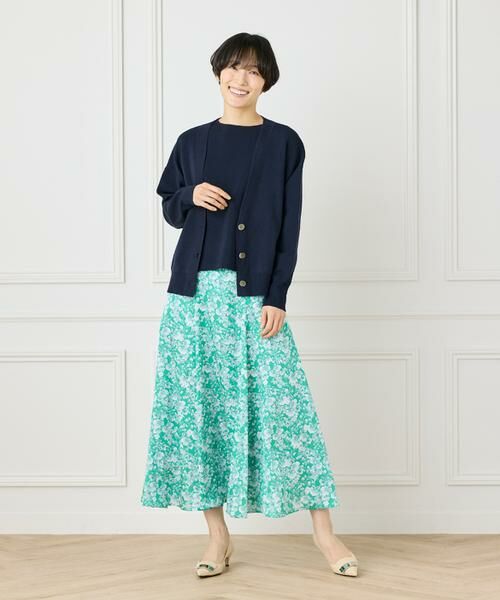 7-IDconcept / セブンアイディーコンセプト カーディガン・ボレロ | 《大きいサイズ》Ｖネックカーディガン | 詳細6