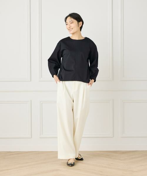 7-IDconcept / セブンアイディーコンセプト Tシャツ | 《大きいサイズ》ふんわり袖プルオーバー | 詳細2