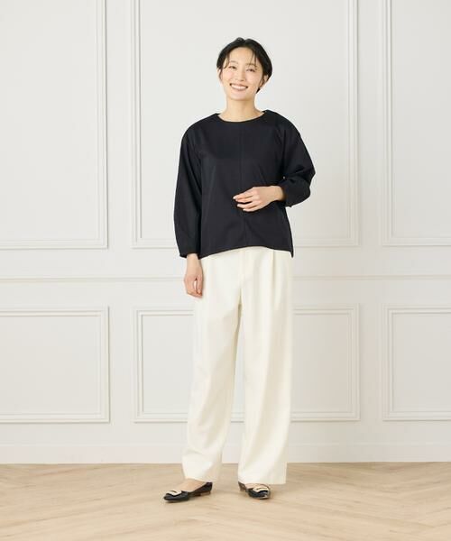 7-IDconcept / セブンアイディーコンセプト Tシャツ | 《大きいサイズ》ふんわり袖プルオーバー | 詳細3