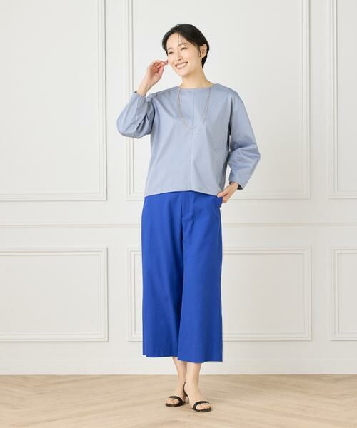 7-IDconcept / セブンアイディーコンセプト Tシャツ | 《大きいサイズ》ふんわり袖プルオーバー | 詳細9