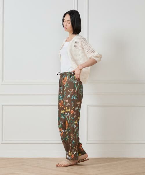7-IDconcept / セブンアイディーコンセプト その他パンツ | ボタニカルプリントイージーパンツ | 詳細7