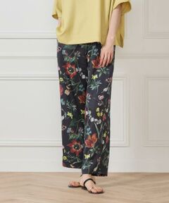 7-IDconcept / セブンアイディーコンセプト その他パンツ | 《大きいサイズ》ボタニカルプリントイージーパンツ