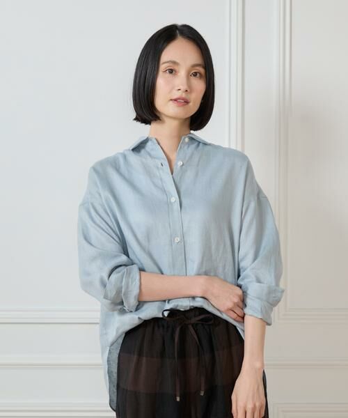 7-IDconcept / セブンアイディーコンセプト シャツ・ブラウス | リネンシャツ | 詳細1