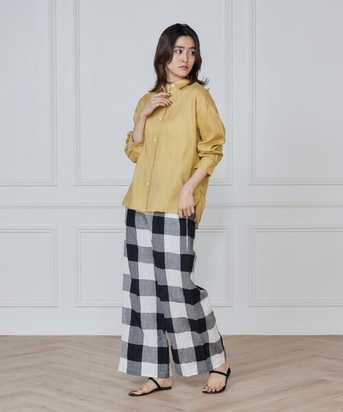 7-IDconcept / セブンアイディーコンセプト シャツ・ブラウス | 《大きいサイズ》リネンシャツ | 詳細11