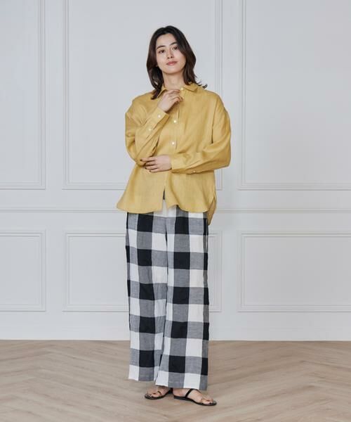 7-IDconcept / セブンアイディーコンセプト シャツ・ブラウス | 《大きいサイズ》リネンシャツ | 詳細9