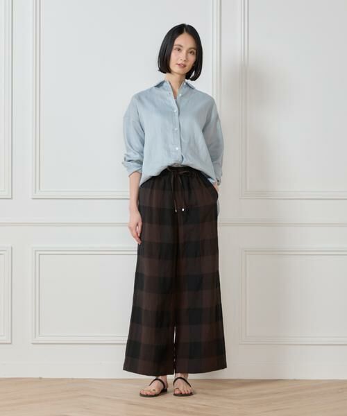 7-IDconcept / セブンアイディーコンセプト シャツ・ブラウス | 《大きいサイズ》リネンシャツ | 詳細14