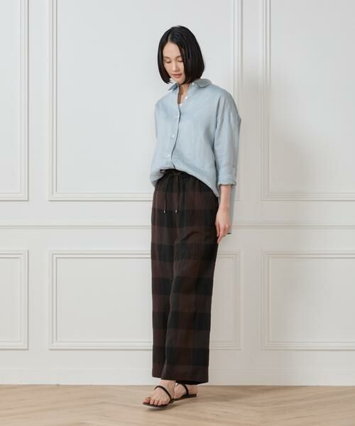 7-IDconcept / セブンアイディーコンセプト シャツ・ブラウス | 《大きいサイズ》リネンシャツ | 詳細15