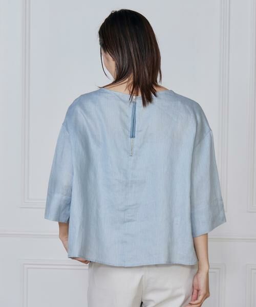 7-IDconcept / セブンアイディーコンセプト シャツ・ブラウス | リネンワイドシルエットブラウス | 詳細29