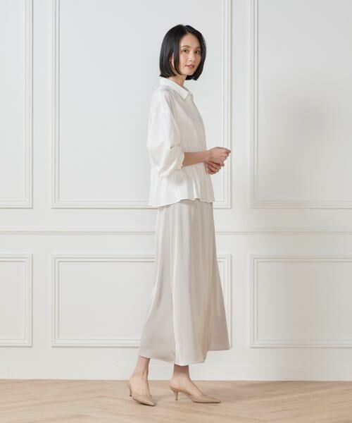 7-IDconcept / セブンアイディーコンセプト シャツ・ブラウス | 《大きいサイズ》ウエストシャーリングブラウス | 詳細14