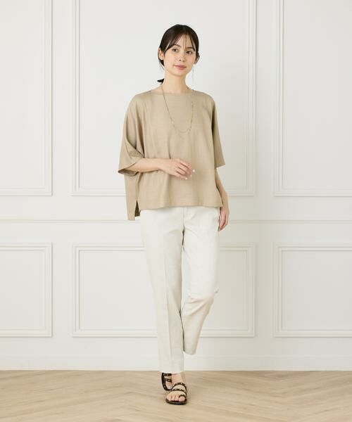 7-IDconcept / セブンアイディーコンセプト シャツ・ブラウス | 《大きいサイズ》ドルマンタックブラウス | 詳細8