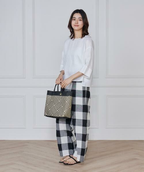 7-IDconcept / セブンアイディーコンセプト シャツ・ブラウス | 《大きいサイズ》リネンワイドシルエットブラウス | 詳細8