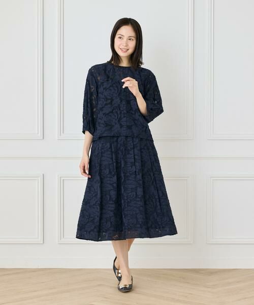 7-IDconcept / セブンアイディーコンセプト シャツ・ブラウス | カットジャカードブラウス | 詳細11