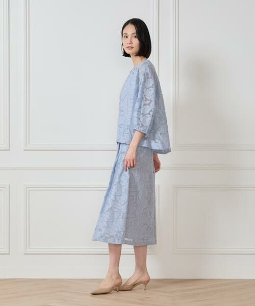 7-IDconcept / セブンアイディーコンセプト シャツ・ブラウス | カットジャカードブラウス | 詳細4