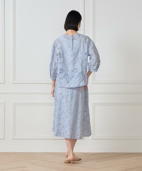 7-IDconcept / セブンアイディーコンセプト シャツ・ブラウス | カットジャカードブラウス | 詳細5