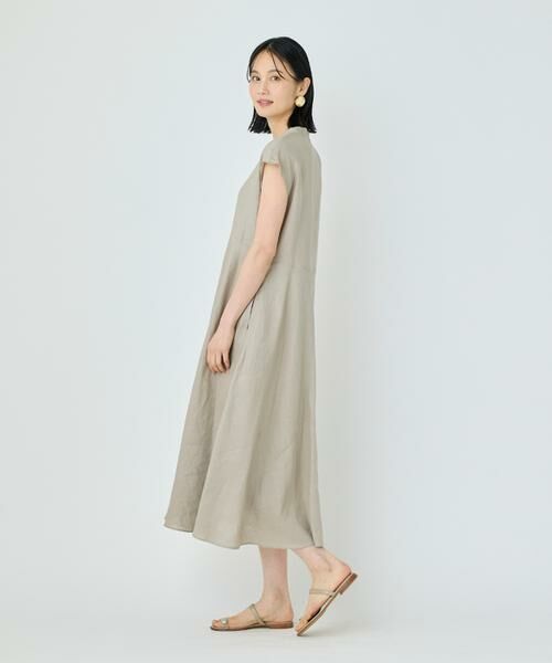 7-IDconcept / セブンアイディーコンセプト ミニ丈・ひざ丈ワンピース | フレンチスリーブワンピース | 詳細4