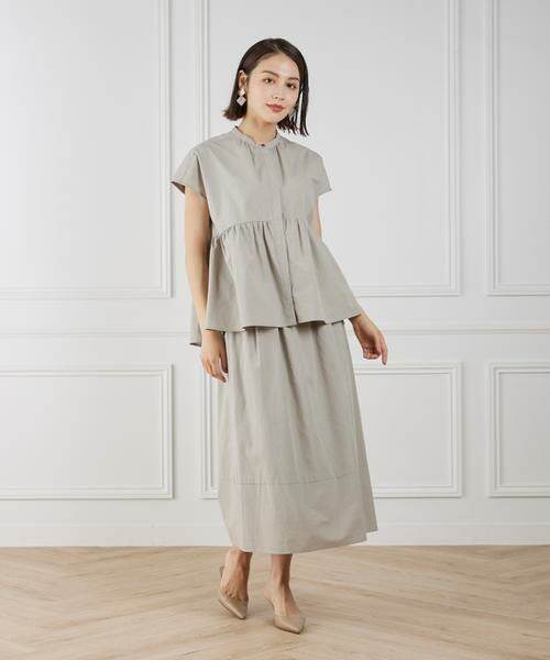 7-IDconcept / セブンアイディーコンセプト ミニ・ひざ丈スカート | 切り替えギャザースカート | 詳細7