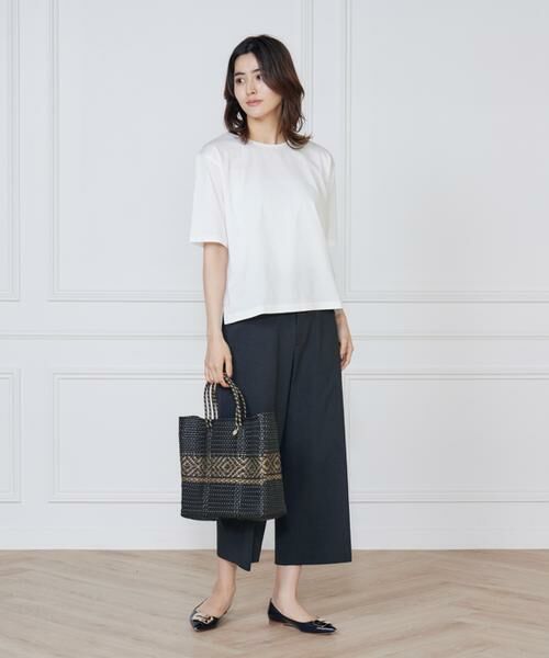 7-IDconcept / セブンアイディーコンセプト その他パンツ | リネン混ワイドクロップトパンツ | 詳細9