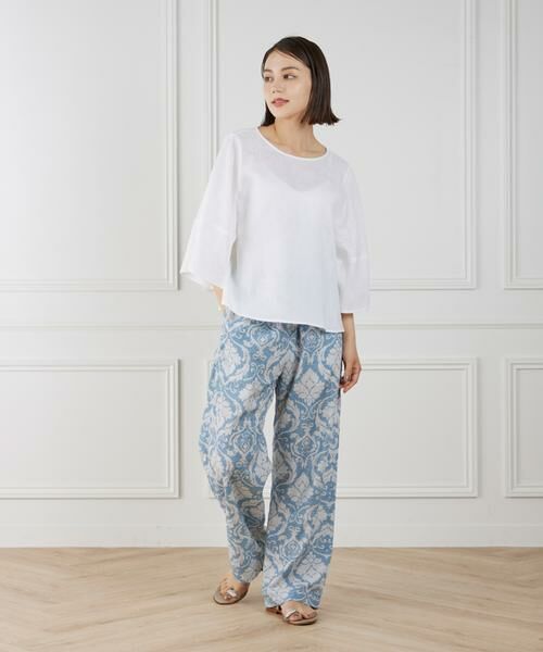 7-IDconcept / セブンアイディーコンセプト その他パンツ | 《大きいサイズ》プリントイージーパンツ | 詳細14