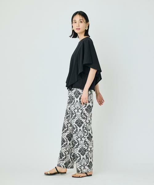 7-IDconcept / セブンアイディーコンセプト その他パンツ | 《大きいサイズ》プリントイージーパンツ | 詳細4