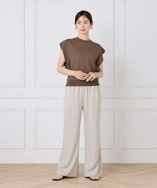 7-IDconcept / セブンアイディーコンセプト ニット・セーター | コットンナイロンクルーネックプルオーバー | 詳細27