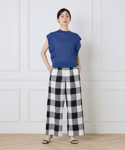 7-IDconcept / セブンアイディーコンセプト ニット・セーター | コットンナイロンクルーネックプルオーバー | 詳細23