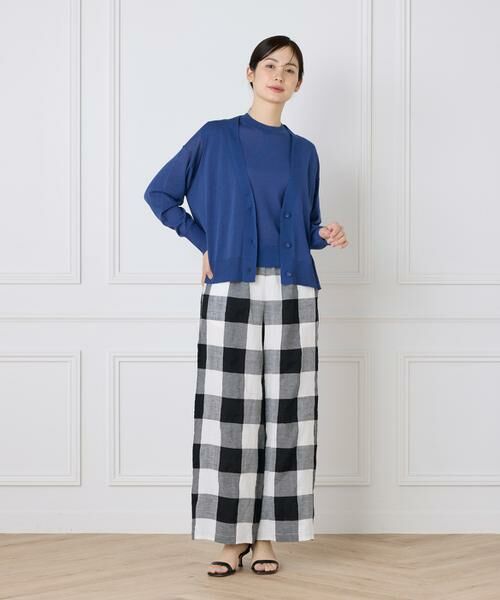 7-IDconcept / セブンアイディーコンセプト ニット・セーター | 《大きいサイズ》コットンナイロンクルーネックプルオーバー | 詳細10