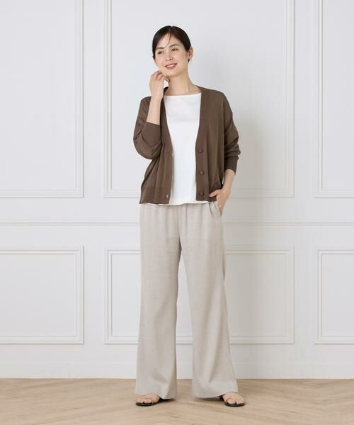 7-IDconcept / セブンアイディーコンセプト カーディガン・ボレロ | コットンナイロンVネックカーディガン | 詳細22