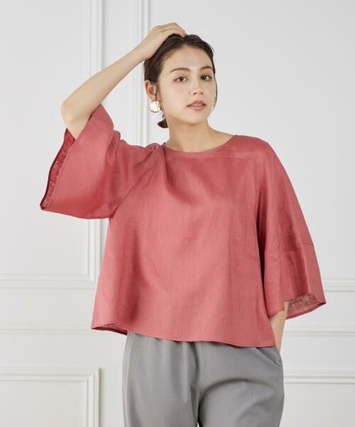 7-IDconcept / セブンアイディーコンセプト シャツ・ブラウス | 《大きいサイズ》ボリュームスリーブプルオーバー | 詳細12