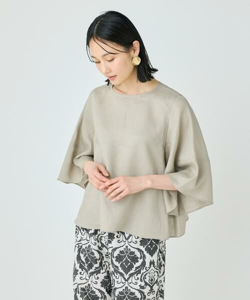 7-IDconcept / セブンアイディーコンセプト シャツ・ブラウス | 《大きいサイズ》ボリュームスリーブプルオーバー | 詳細13