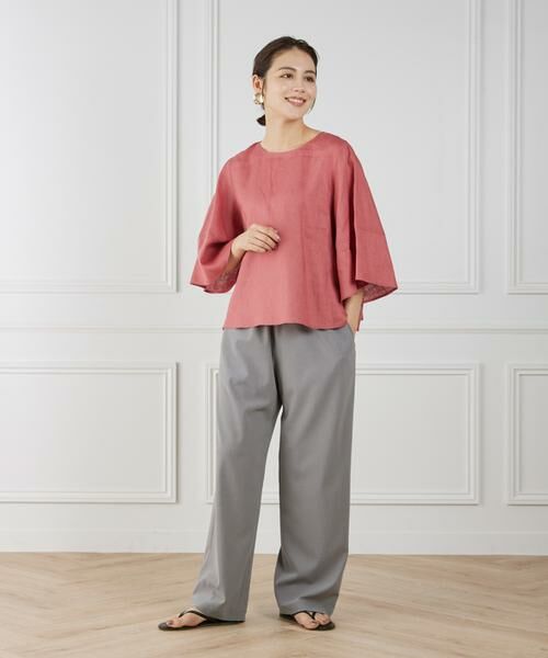 7-IDconcept / セブンアイディーコンセプト シャツ・ブラウス | 《大きいサイズ》ボリュームスリーブプルオーバー | 詳細5