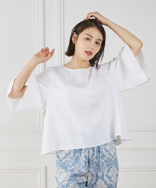 7-IDconcept / セブンアイディーコンセプト シャツ・ブラウス | 《大きいサイズ》ボリュームスリーブプルオーバー | 詳細9