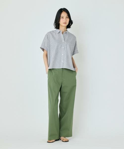 7-IDconcept / セブンアイディーコンセプト シャツ・ブラウス | 《大きいサイズ》シャツカラーワイドシルエットシャツ | 詳細15