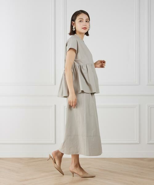 7-IDconcept / セブンアイディーコンセプト シャツ・ブラウス | ペプラムブラウス | 詳細4