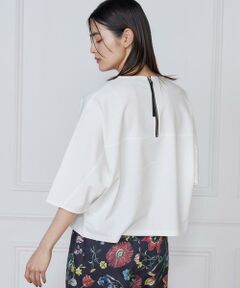 7-IDconcept / セブンアイディーコンセプト Tシャツ | バックジップドルマンプルオーバー