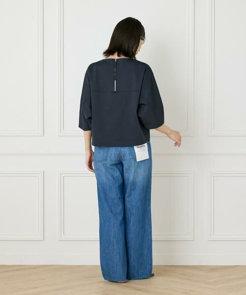 7-IDconcept / セブンアイディーコンセプト Tシャツ | バックジップドルマンプルオーバー | 詳細11