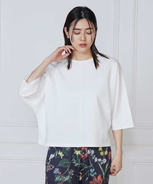 7-IDconcept / セブンアイディーコンセプト Tシャツ | バックジップドルマンプルオーバー | 詳細12