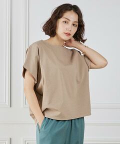 7-IDconcept / セブンアイディーコンセプト Tシャツ | サイドタックドルマンプルオーバー