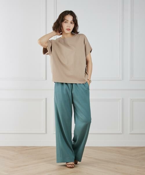 7-IDconcept / セブンアイディーコンセプト Tシャツ | サイドタックドルマンプルオーバー | 詳細2