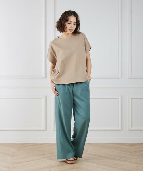 7-IDconcept / セブンアイディーコンセプト Tシャツ | サイドタックドルマンプルオーバー | 詳細3