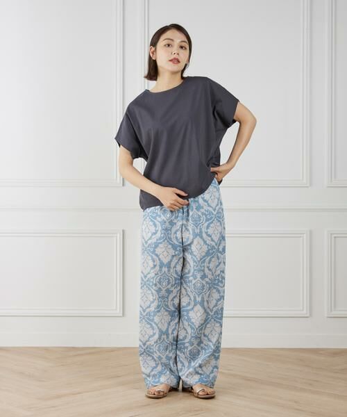 7-IDconcept / セブンアイディーコンセプト Tシャツ | サイドタックドルマンプルオーバー | 詳細8