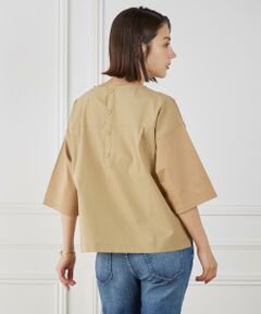 7-IDconcept / セブンアイディーコンセプト シャツ・ブラウス | 布帛コンビネーションTシャツ