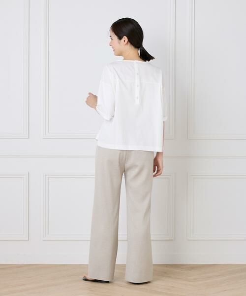 7-IDconcept / セブンアイディーコンセプト シャツ・ブラウス | 布帛コンビネーションTシャツ | 詳細11