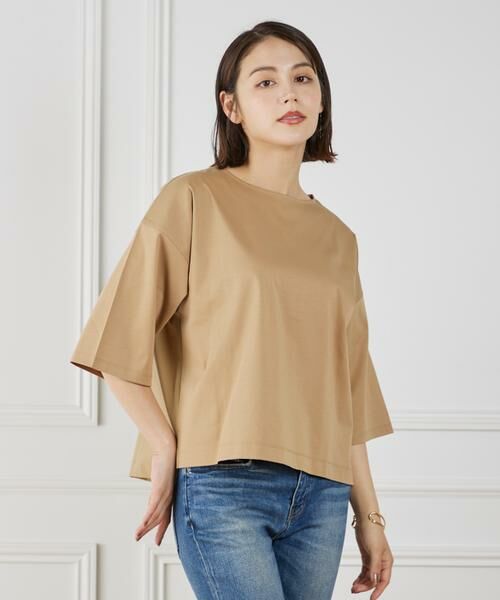 7-IDconcept / セブンアイディーコンセプト シャツ・ブラウス | 布帛コンビネーションTシャツ | 詳細15