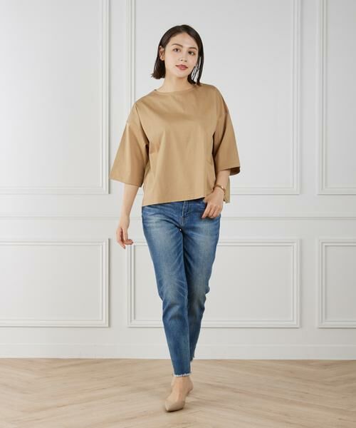 7-IDconcept / セブンアイディーコンセプト シャツ・ブラウス | 布帛コンビネーションTシャツ | 詳細2