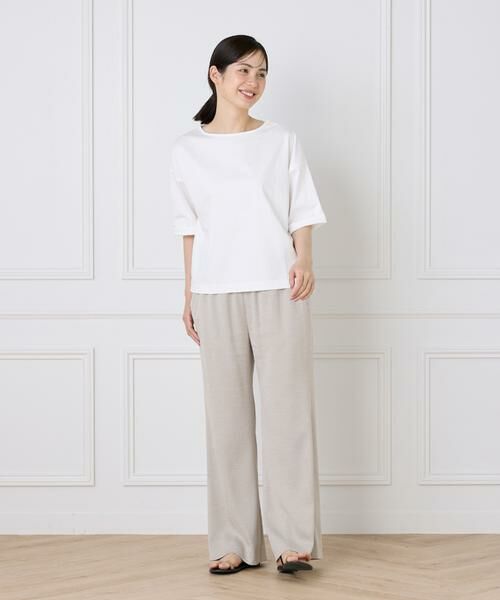 7-IDconcept / セブンアイディーコンセプト シャツ・ブラウス | 布帛コンビネーションTシャツ | 詳細8