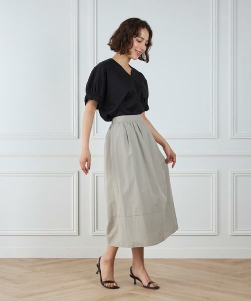 7-IDconcept / セブンアイディーコンセプト Tシャツ | ギャザースリーブプルオーバー | 詳細11