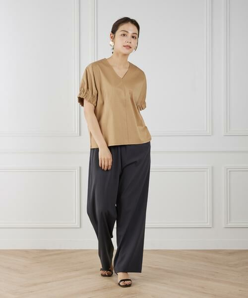 7-IDconcept / セブンアイディーコンセプト Tシャツ | ギャザースリーブプルオーバー | 詳細20