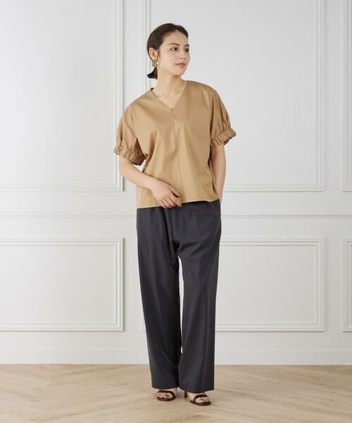 7-IDconcept / セブンアイディーコンセプト Tシャツ | ギャザースリーブプルオーバー | 詳細21